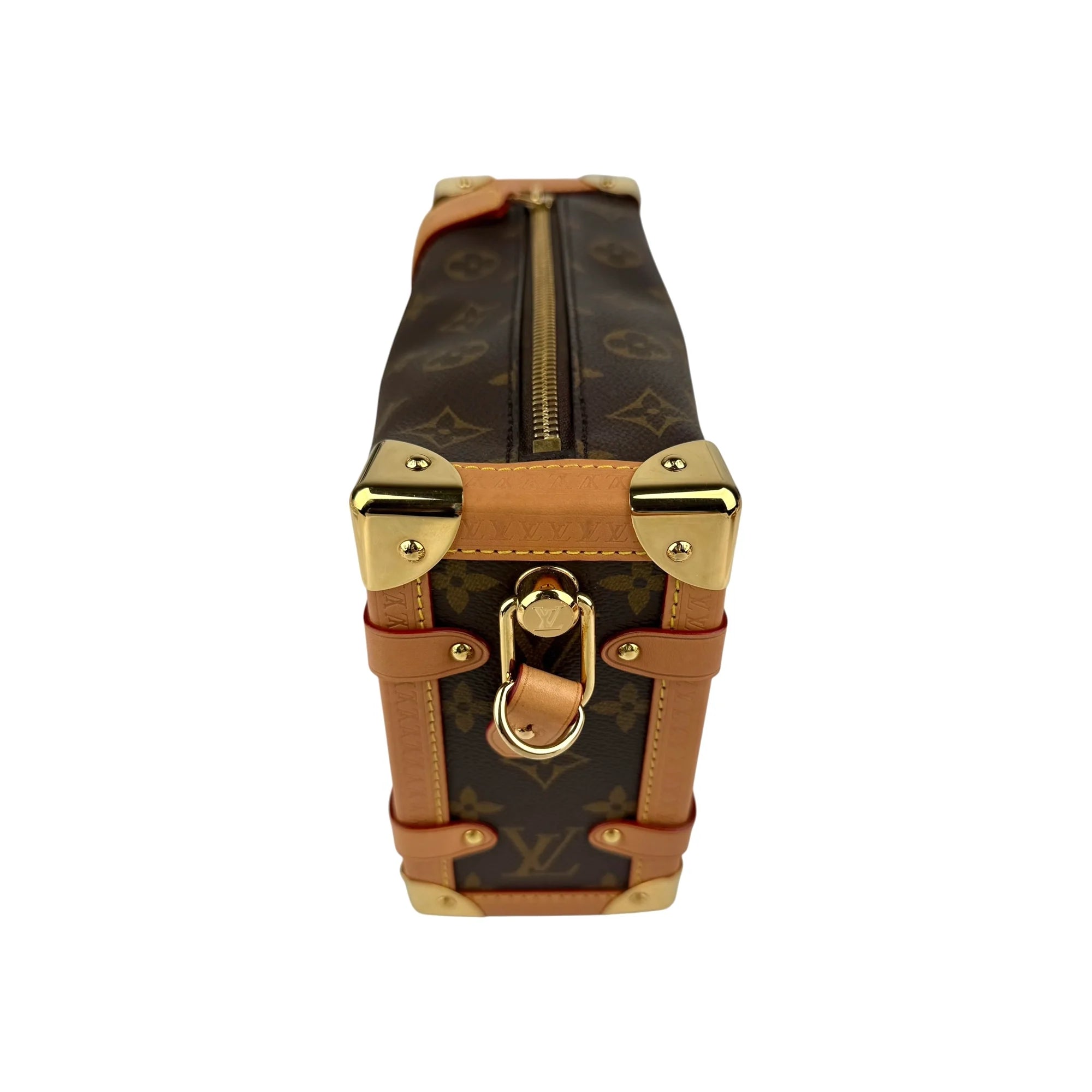 Louis Vuitton Monogram Canvas Side Trunk Bag