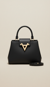Louis Vuitton Capucines MM Jet Black Leather