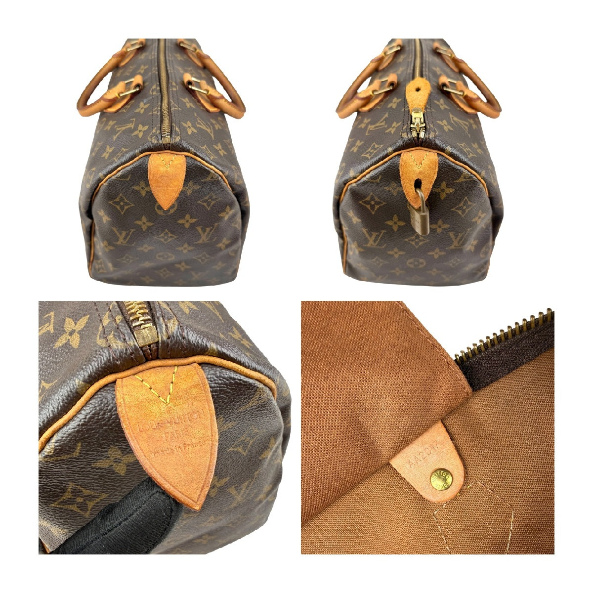 Louis Vuitton Monogram Canvas Speedy 35 Bag