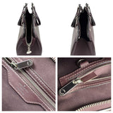 Pre-owned Louis Vuitton Burgundy Epi Leather Brea MM Bag