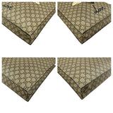 Pre-owned gucci-handbag-shoulder-bag-bee-print-brown-black