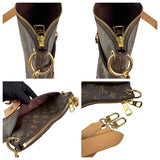 Pre-owned Louis Vuitton Natural Monogram Canvas Odeon PM