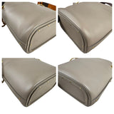 Pre-owned chloe-roy-leather-bucket-bag-front