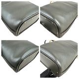 Pre-owned chloe-roy-bucket-medium-green-front-view