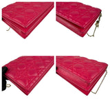 Dior Lady Dior Pouch with Chain Crossbody Bag