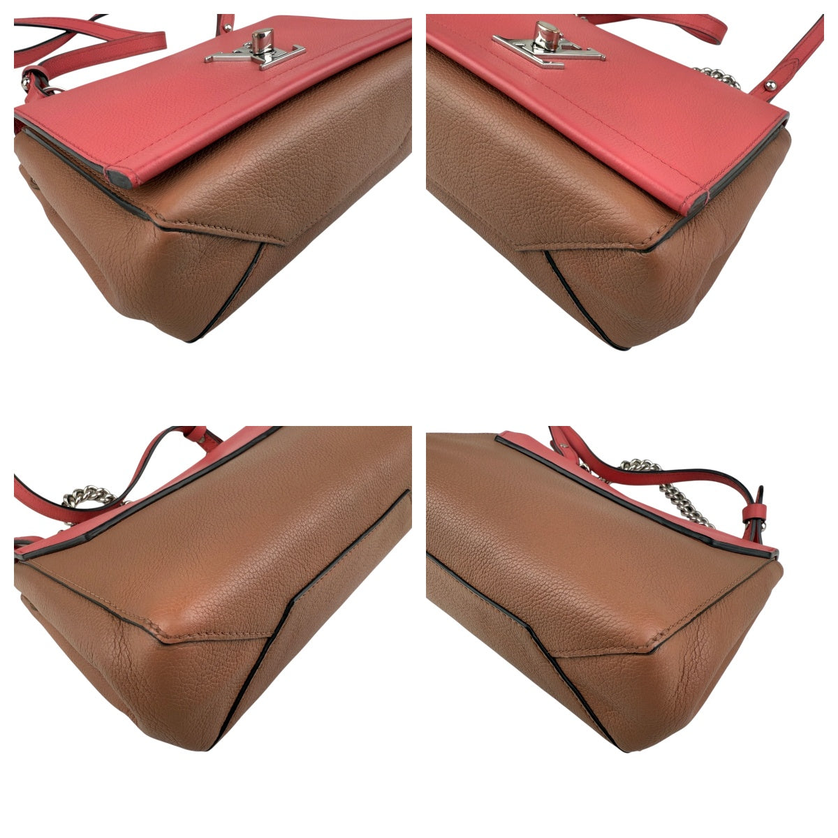 Pre-owned louis-vuitton-lockme-ii-top-handle-handbag