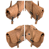 Pre-owned bottega veneta intrecciato two-way shoulder bag front