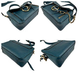 Chloé Leather Faye shoulder bag Blue