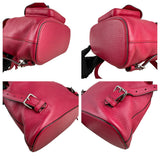 Pre-owned gucci-bamboo-drawstring-backpack-front-view