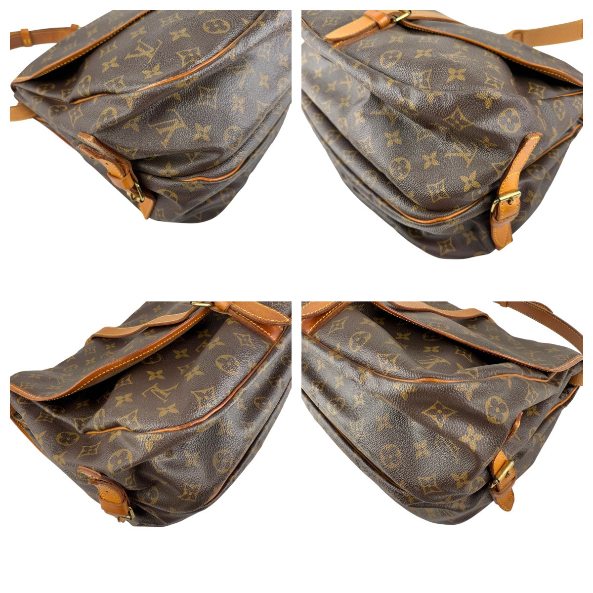 Pre-owned Louis Vuitton Monogram Canvas Saumur Messenger Bag messenger bag