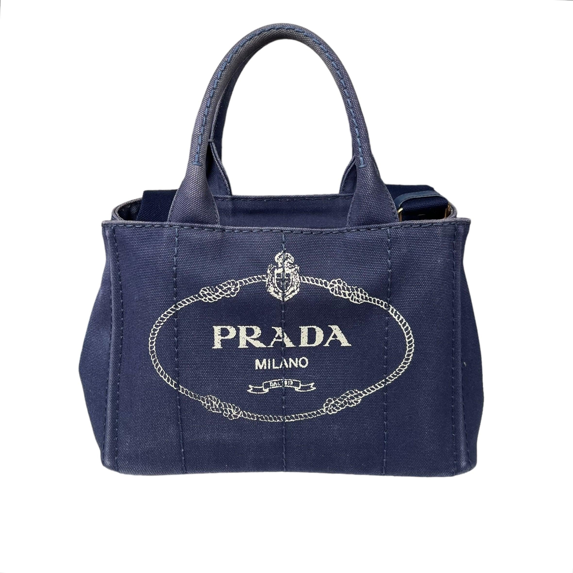 prada-canapa-pm-navy-canvas-handbag-front