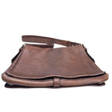 Pre-owned saint-laurent-leather-handbag-front