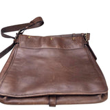 Pre-owned saint-laurent-leather-handbag-front