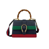 gucci dionysus bamboo leather handbag front