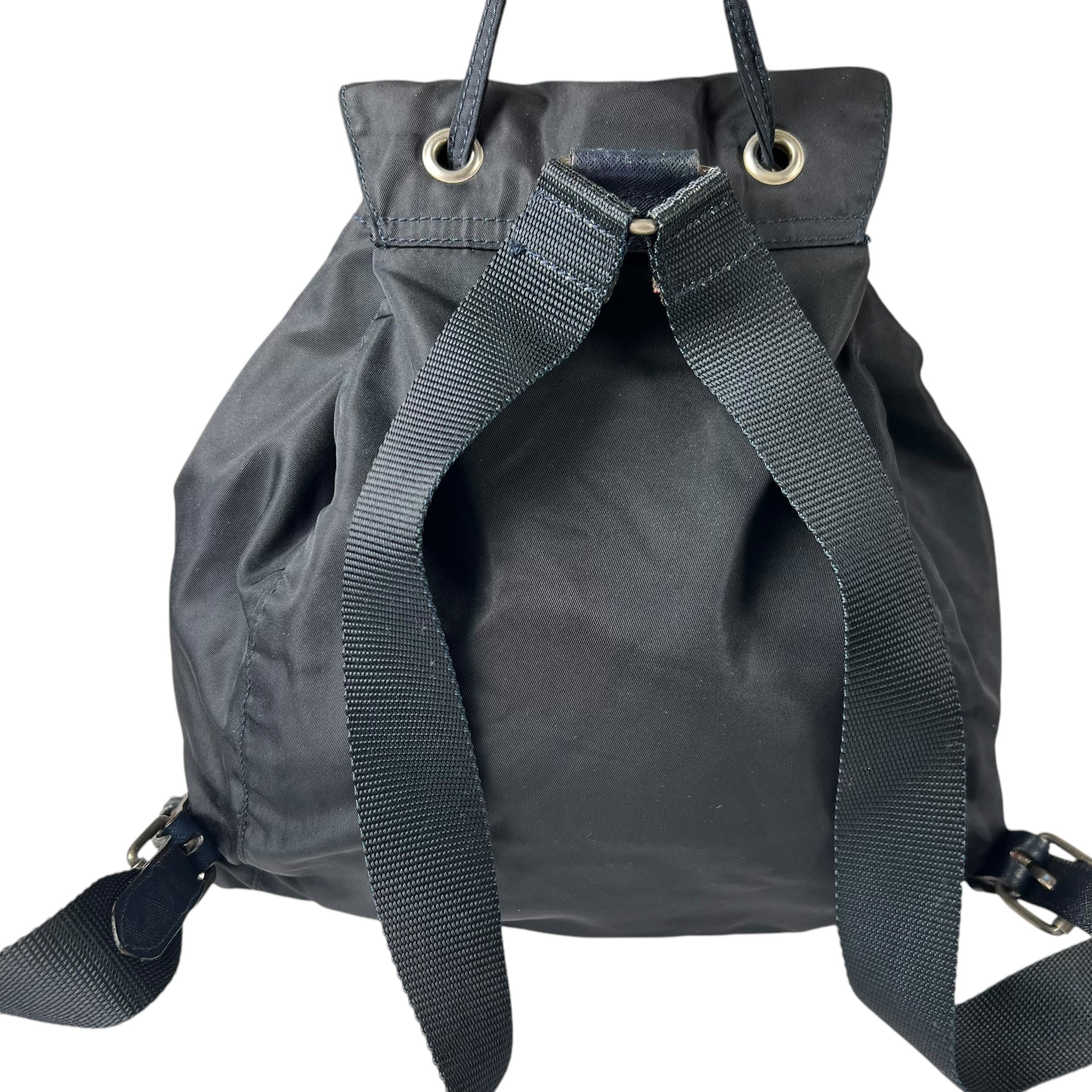 Pre-owned prada-re-nylon-cloth-backpack