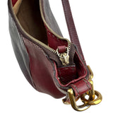 Pre-owned fendi-selleria-leather-chain-hobo-shoulder-tote-bag-front