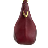 Pre-owned fendi-selleria-leather-chain-hobo-shoulder-tote-bag-front