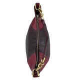 Pre-owned fendi-selleria-leather-chain-hobo-shoulder-tote-bag-front