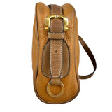 Pre-owned loewe-anagram-leather-camera-crossbody-bag-front