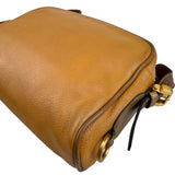 Pre-owned loewe-anagram-leather-camera-crossbody-bag-front