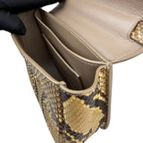 Pre-owned saint-laurent-python-crossbody-bag-front