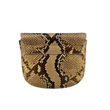 Pre-owned saint-laurent-python-crossbody-bag-front