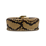 Pre-owned saint-laurent-python-crossbody-bag-front