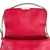 Pre-owned dior-diorling-shoulder-bag-red-front