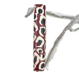 Pre-owned gucci-leather-leopard-print-clutch-crossbody-chain-shoulder-wallet-bag-front