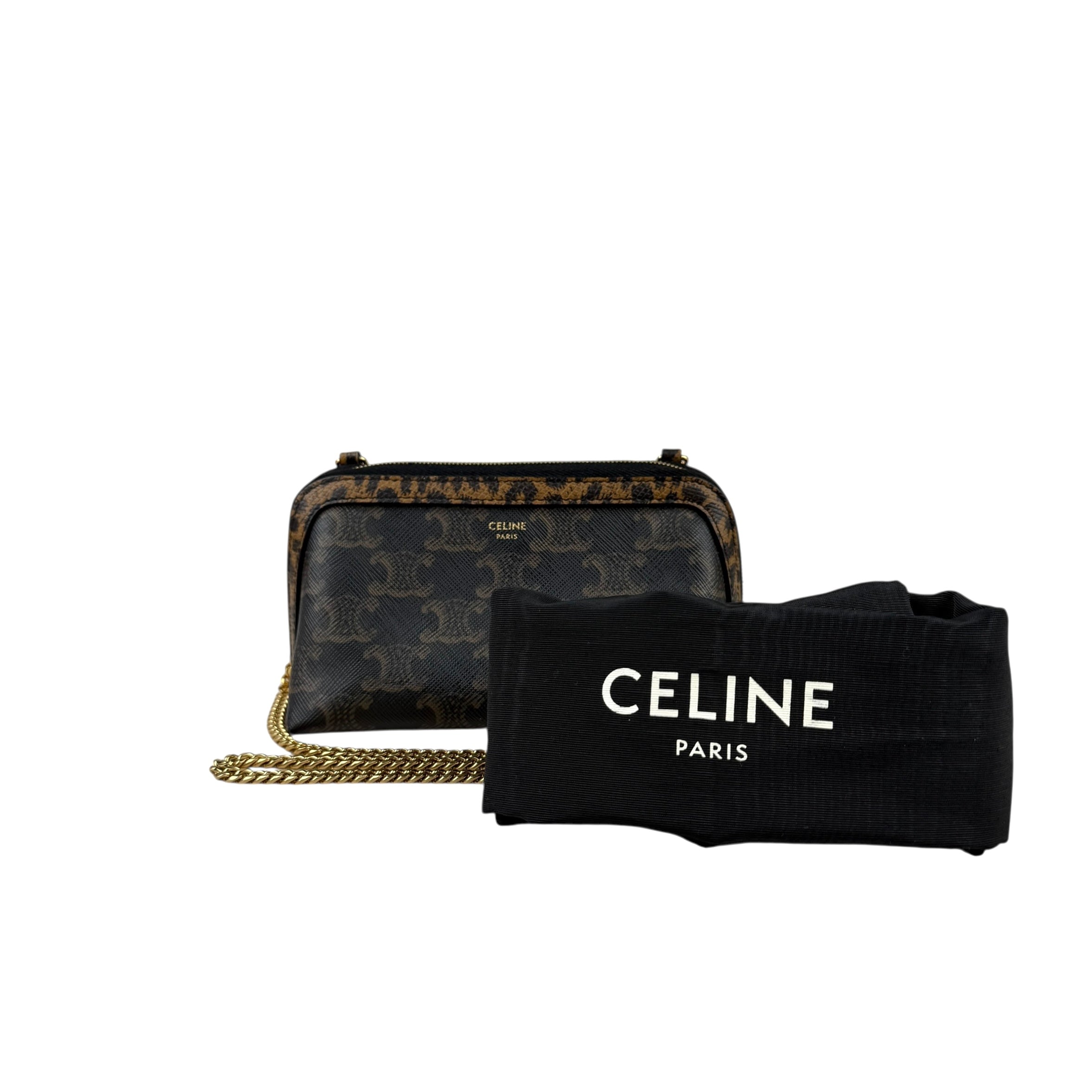celine-triomphe-canvas-calfskin-leopard-print-mini-clutch-on-chain-black-tan-back