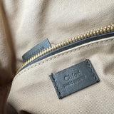 Pre-owned chloe-roy-bucket-medium-green-front-view
