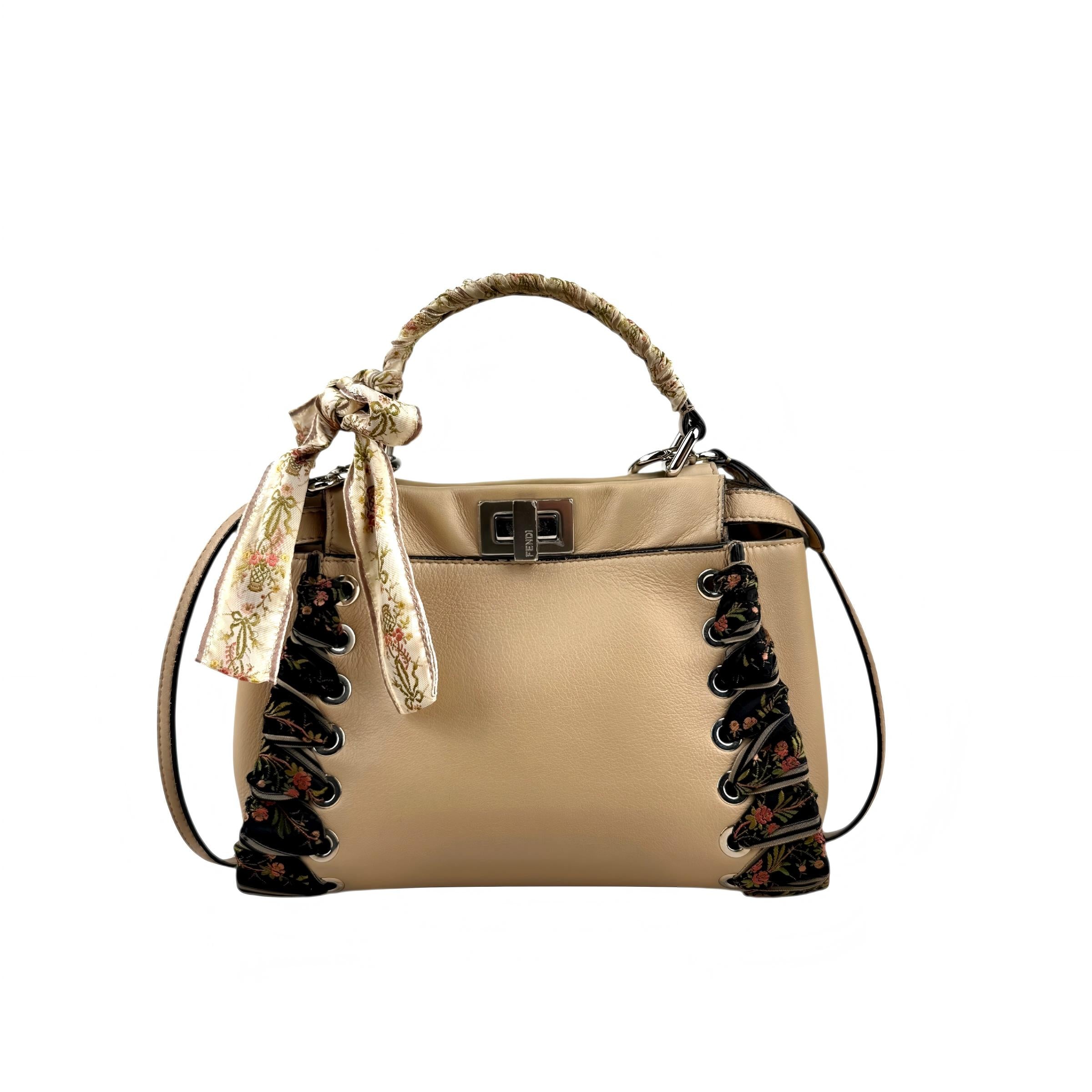 fendi-peekaboo-mini-handbag-beige-front