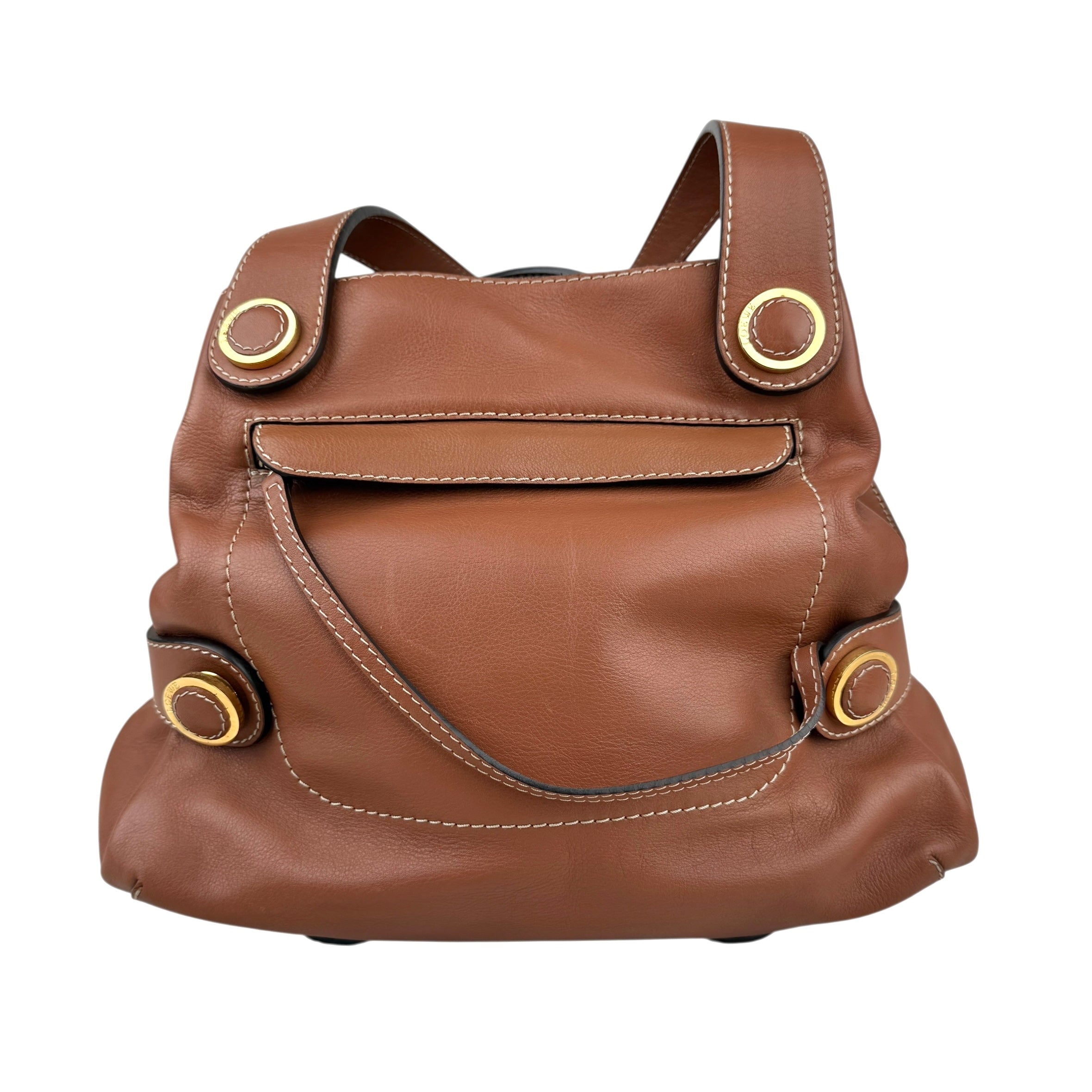 loewe-brown-leather-shoulder-bag-back