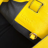Pre-owned loewe-hammock-yellow-leather-front-view