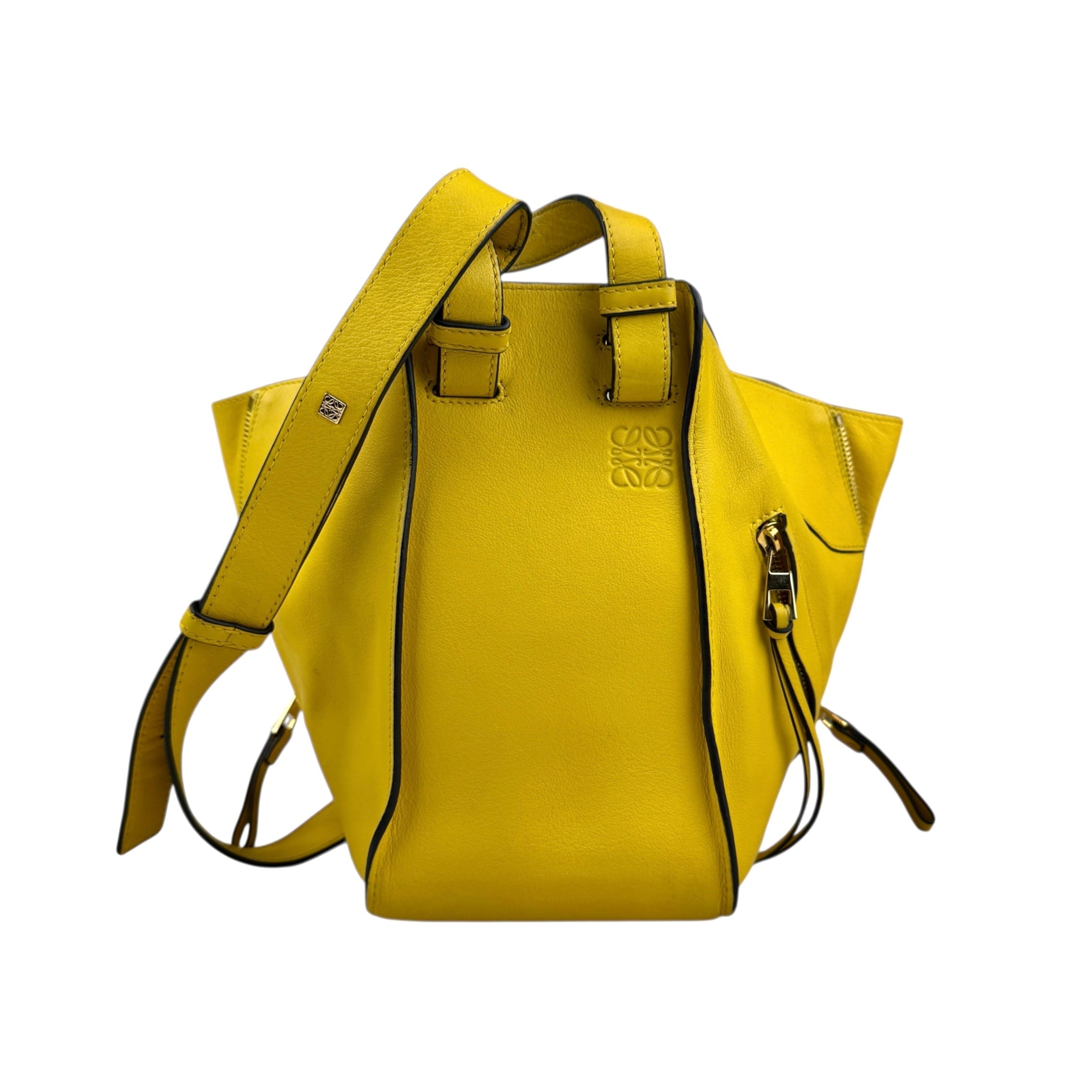 loewe-hammock-yellow-leather-front-view