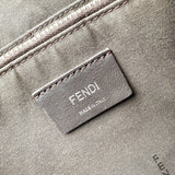 Pre-owned fendi-by-the-way-tricolor-calfskin-front-view