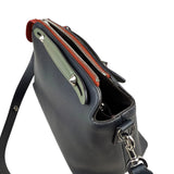 Pre-owned fendi-by-the-way-tricolor-calfskin-front-view