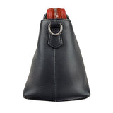 Pre-owned fendi-by-the-way-tricolor-calfskin-front-view