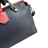 Pre-owned fendi-by-the-way-tricolor-calfskin-front-view