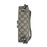 Pre-owned gucci-dionysus-small-beige-red-back-view