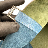Pre-owned hermes-picotin-lock-casaque-vert-canopee-bleu-thalassa-clemence-bag-front