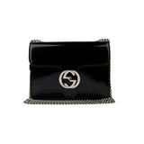 gucci-interlocking-g-black-glossy-front-view