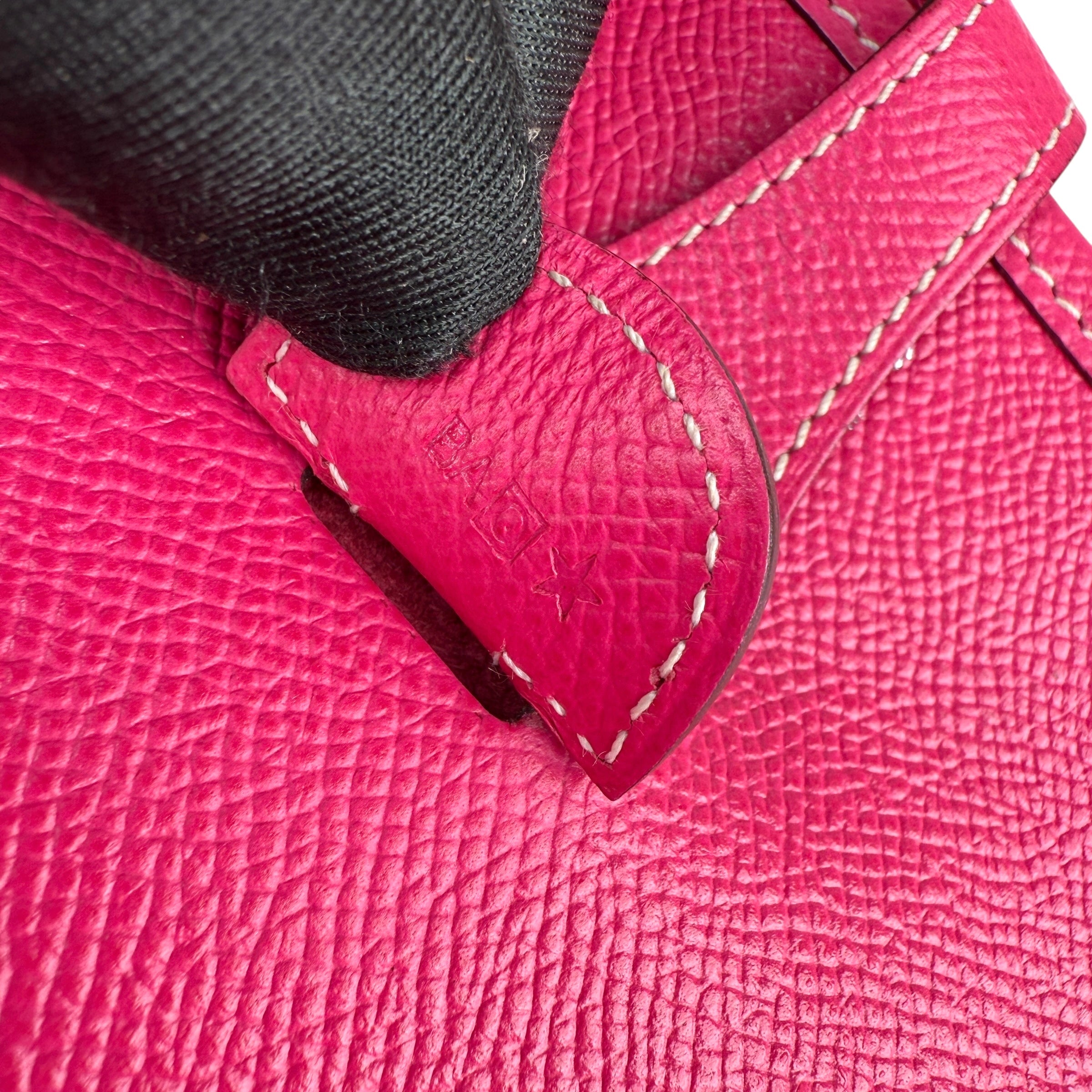 Pre-owned hermes-evelyne-rose-tyrien-front-view