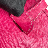 Pre-owned hermes-evelyne-rose-tyrien-front-view