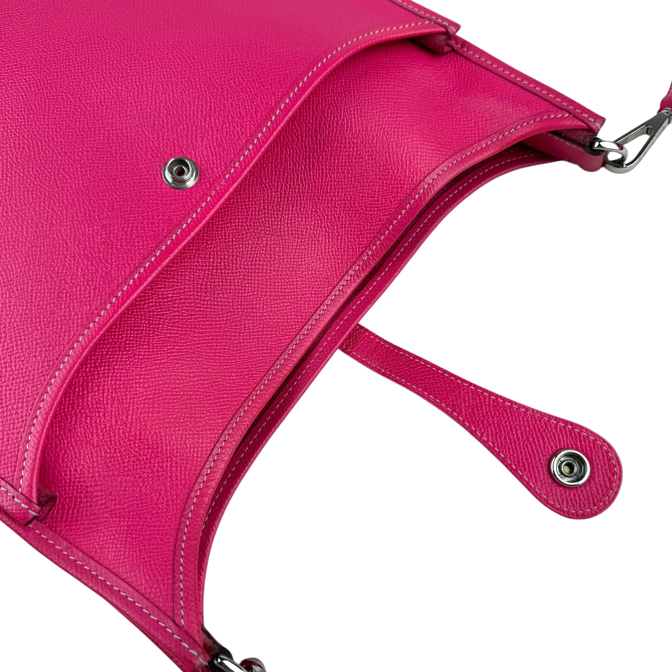Pre-owned hermes-evelyne-rose-tyrien-front-view