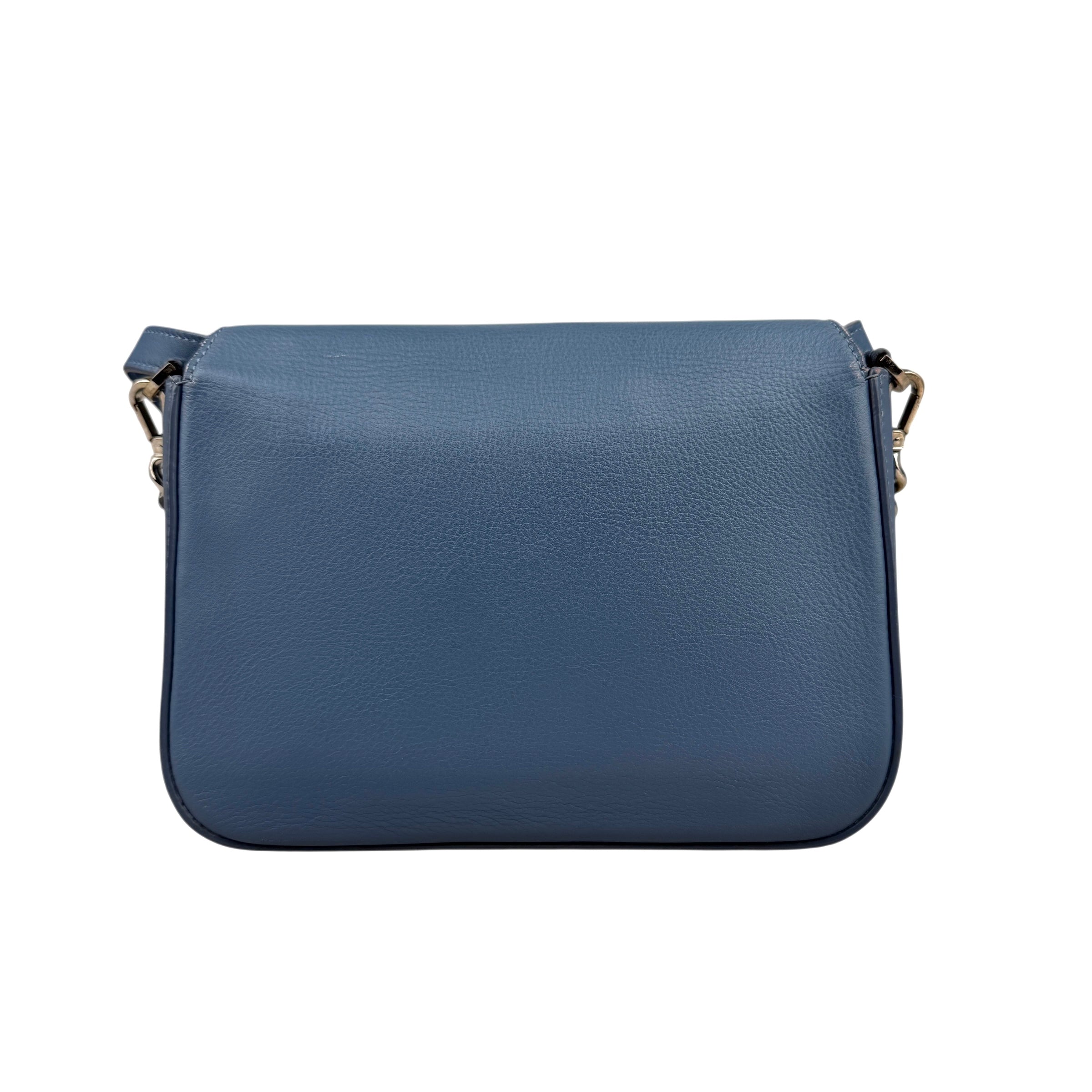 fendi-baguette-cerulean-blue-calfskin-back-view