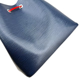 Pre-owned louis-vuitton-neoneo-shoulder-blue-front-view