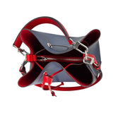 Pre-owned louis-vuitton-neoneo-shoulder-blue-front-view