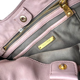 Pre-owned miu-miu-matelasse-tote-front-view