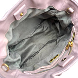 Pre-owned miu-miu-matelasse-tote-front-view